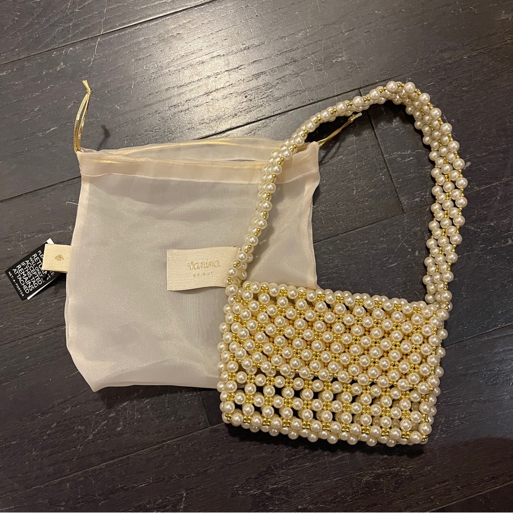 Vanina the reveries faux pearl mini bag